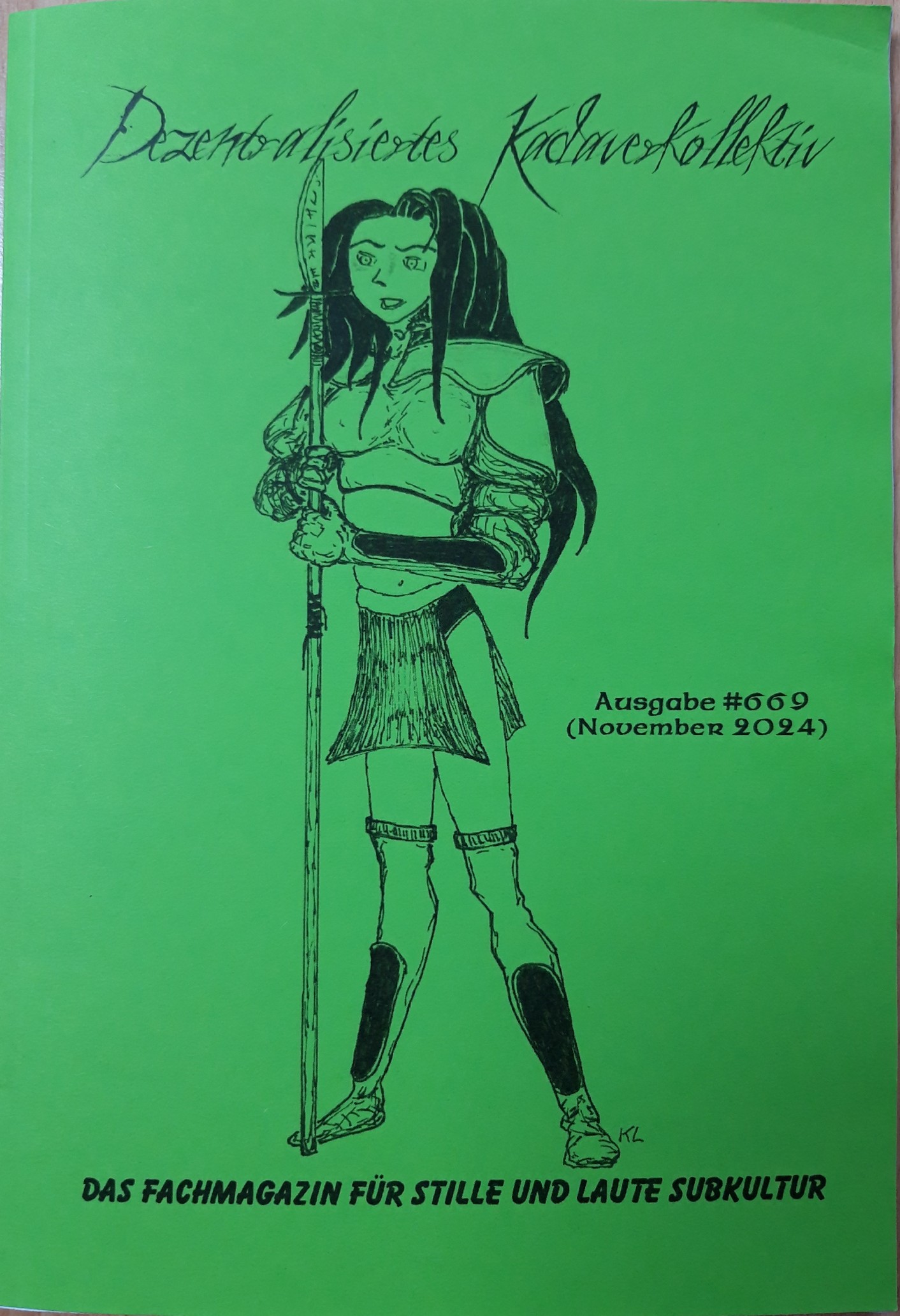 Kai Eric Ellermann, David Staege, Mike Witschi, Danny Wenzel: Dezentralisiertes Kadaverkollektiv #669 (Paperback, deutsch language)