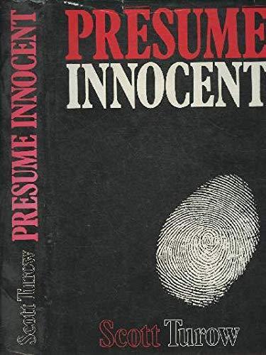 Scott Turow: Présumé innocent (French language, 1989, France Loisirs)