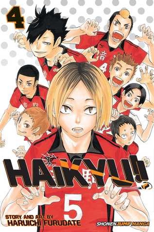 Haruichi Furudate: Haikyu!!, Vol. 4 (ハイキュー!! / Haikyū!! #4) (2016, VIZ Media LLC)