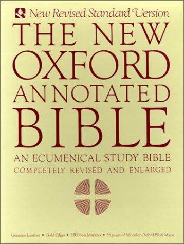 Bible: The New Oxford Annotated Bible, New Revised Standard Version (Oxford University Press, USA)