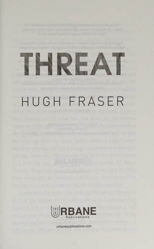 Hugh Fraser: Threat (2016, Urbane Publications Limited)
