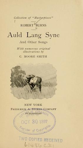 Robert Burns: Robert Burns ... (1897, F.A. Stokes company)