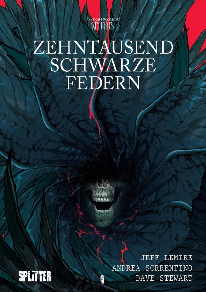 Jeff Lemire, Andrea Sorrentino, Bernd Kronsbein: Zehntausend schwarze Federn (Hardcover, deutsch language, Splitter)