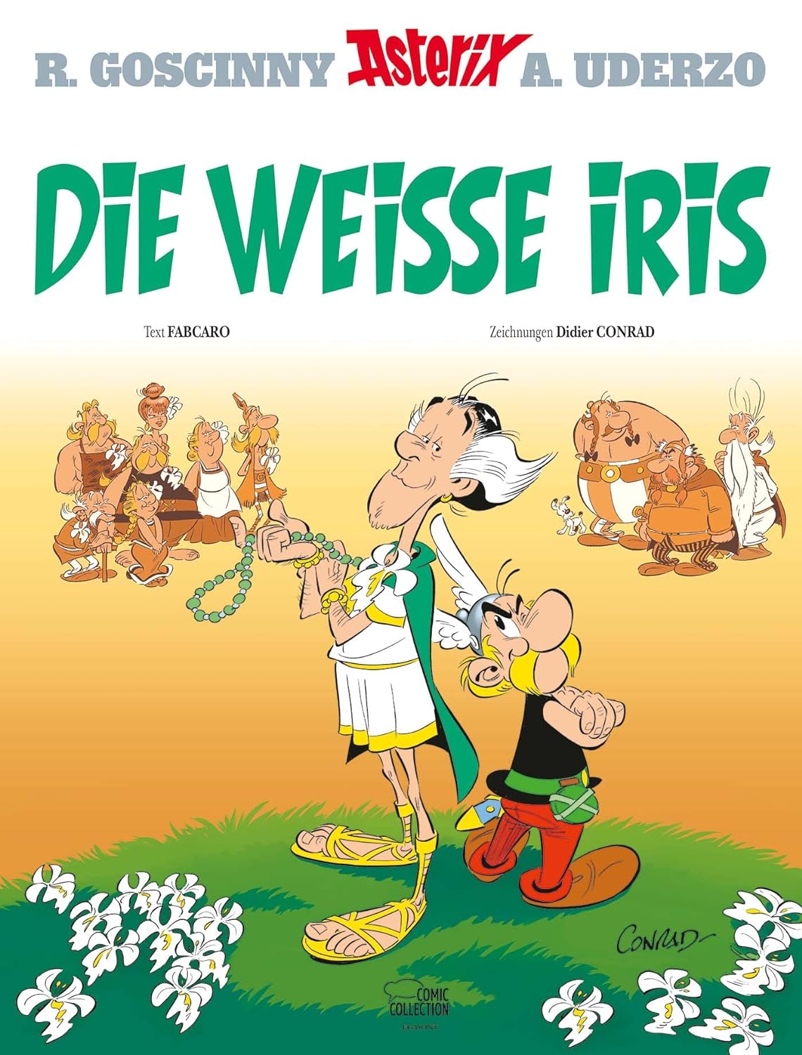 Didier Conrad, Fabcaro: Die Weiße Iris (German language, 2023, Egmont)