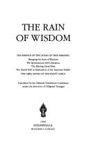 Chögyam Trungpa: The Rain of wisdom (1980, Shambhala, Distributed in the U.S. by Random House)