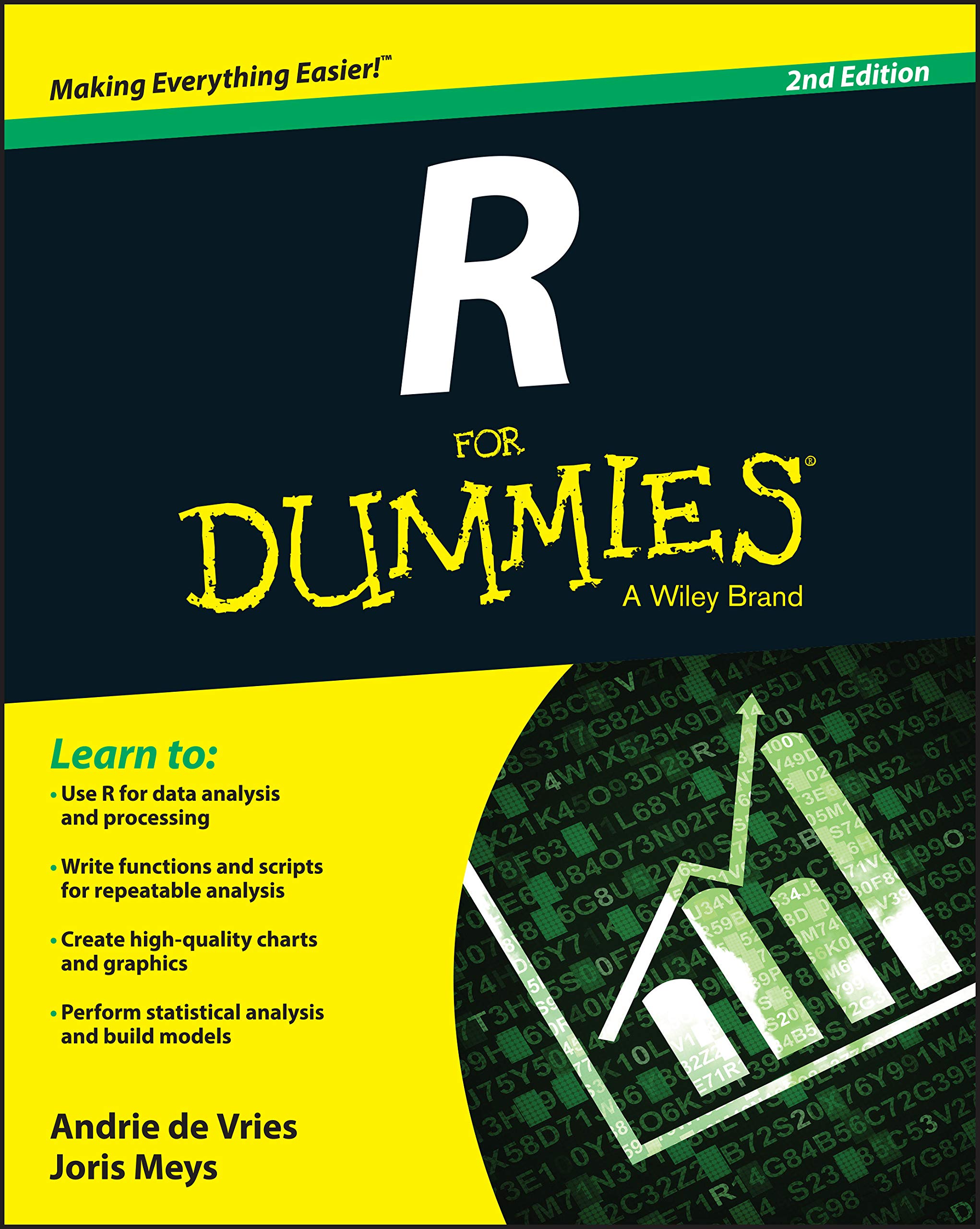 Andrie De Vries, Joris Meys: R for Dummies (Paperback, 2015, For Dummies)