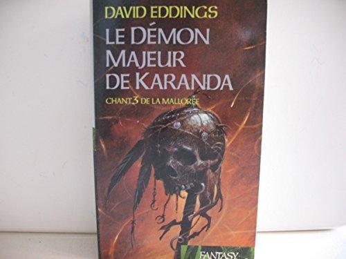 David Eddings: Le démon majeur de Karanda (French language, 2004)