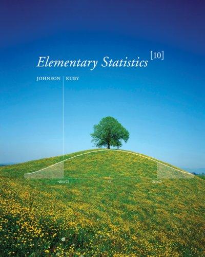 Patricia J. Kuby, Robert R. Johnson: Elementary Statistics (with Students Suite & Video Skillbuider CD-ROMs) (10th Edition) (Hardcover, 2006, Duxbury Press)