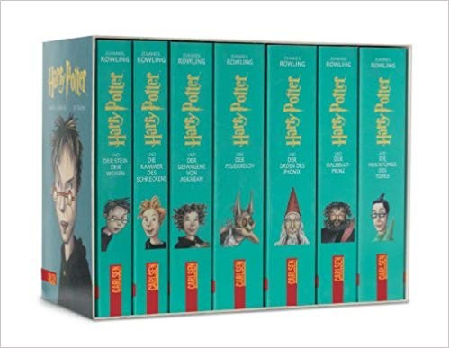 J.K. Rowling: Harry Potter 1-7 (German language, 2010, Carlsen)