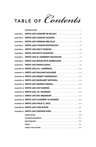 William Cane: Write like the masters (2009, Writer's Digest Books)