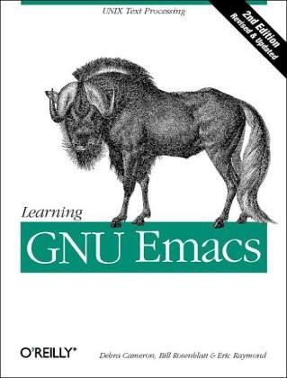 Debra Cameron: Learning GNU Emacs (1991, O’Reilly & Associates)