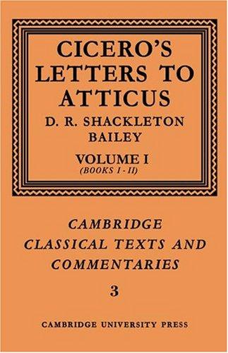 Cicero, D. R. Shackleton Bailey: Cicero (2004, Cambridge University Press)