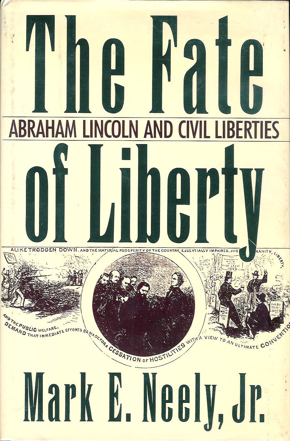 Mark E. Neely Jr.: The Fate of Liberty (Hardcover, 1991, Oxford University Press)
