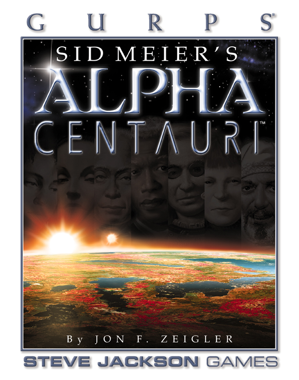 Jon F. Zeigler: GURPS Sid Meier's Alpha Centauri (Hardcover, Steve Jackson Games)