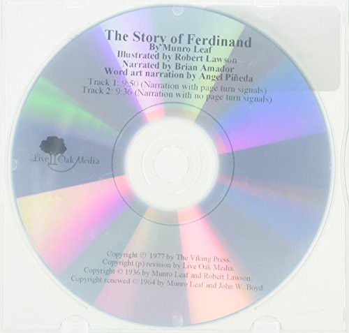 Munro Leaf, Professor of Psychology Robert Lawson, Larry Robinson: The Story of Ferdinand (AudiobookFormat, 1989, Live Oak Media (NY))