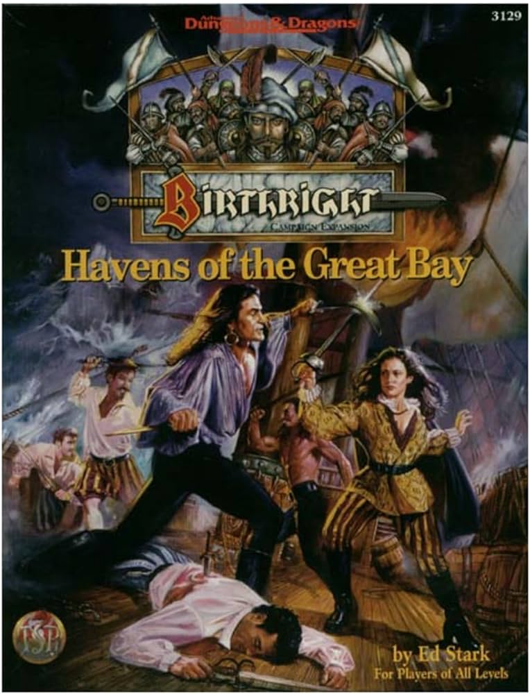 Ed Stark: Havens of the Great Bay (Advanced Dungeons & Dragons, 2nd Edition: Birthright, Campaign Expansion/3129) (Paperback, 1996, TSR)