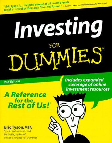 Eric Tyson: Investing for dummies (1999, IDG Books Worldwide, Inc.)