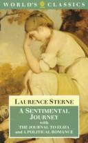 Laurence Sterne: A sentimental journey through France and Italy (1984, Oxford University Press)