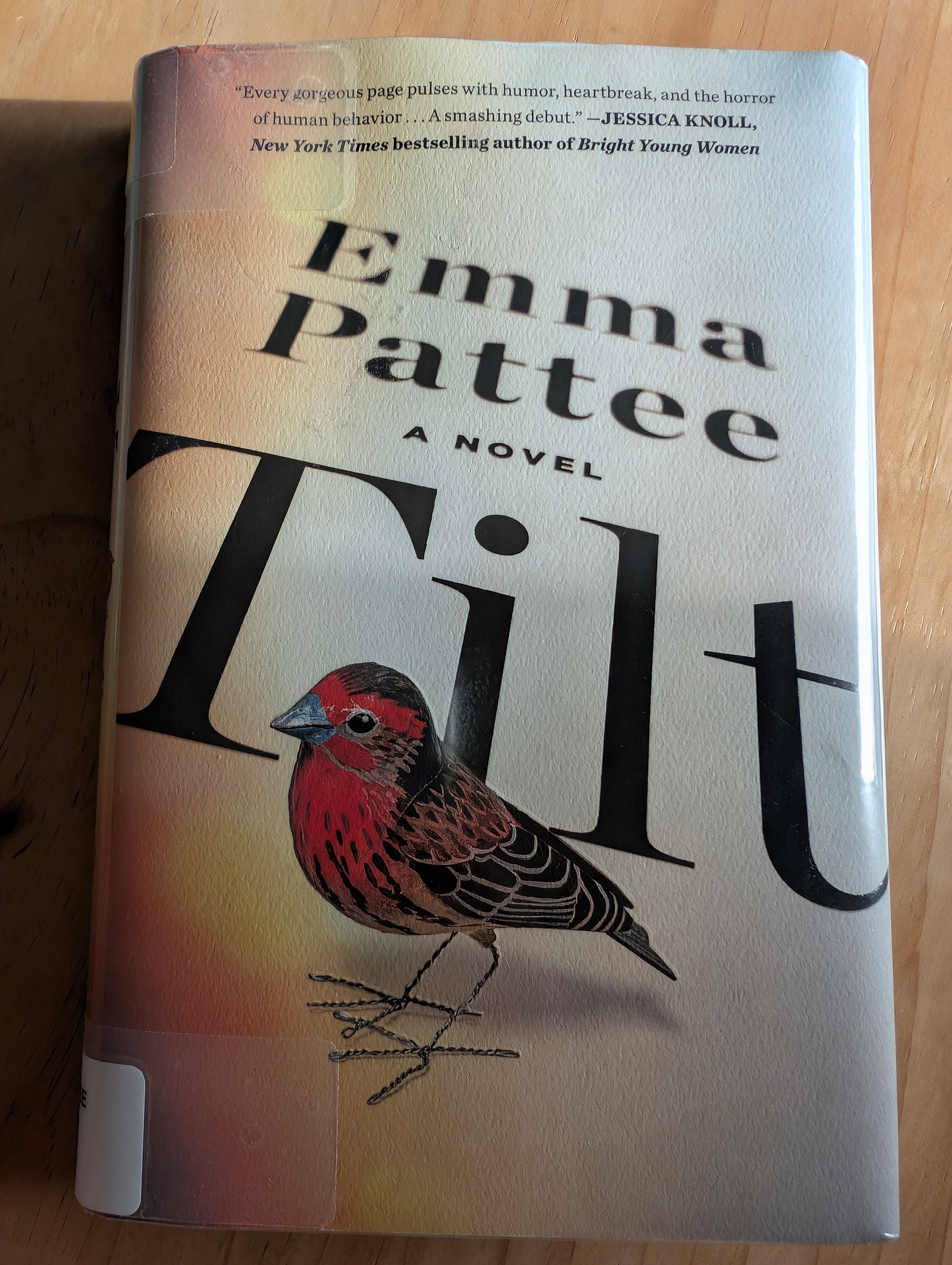 Emma Pattee: Tilt (2025, Scribner)