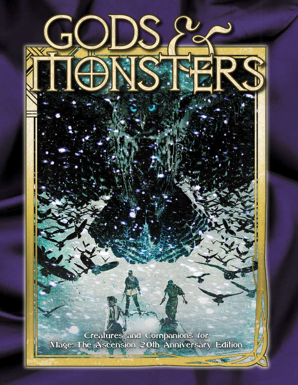 Matthew Dawkins, John Snead, Joshua Heath, Chance Jason Kallisti, Isabella M. Price, James H. Sambrano, Satyros Phil Brucato, Hiromi Cota, Cedar Blake, Atalanti Evripidou, Antonios Galatis: M20 Gods & Monsters (EBook, 2019, Onyx Path Publishing)