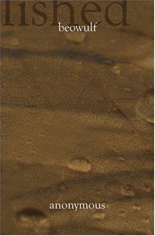 Anonymous, Anonymous: Beowulf (Paperback, 2002, BookSurge Classics)