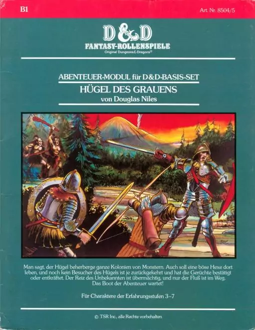 Douglas Niles: Hügel des Grauens (Paperback, deutsch language, Fantasy Spiele Verlags-GmbH)