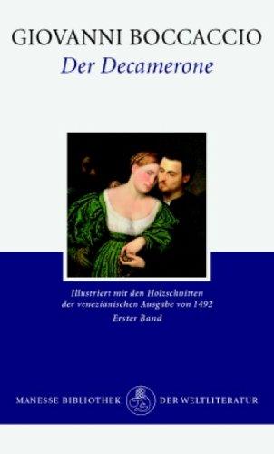 Giovanni Boccaccio: Der Decamerone, 2 Bde., Bd.1 (Hardcover, German language, 2001, Manesse-Verlag)