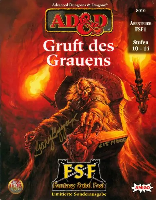 Gary Gygax: Gruft des Grauens (Paperback, deutsch language, Amigo)