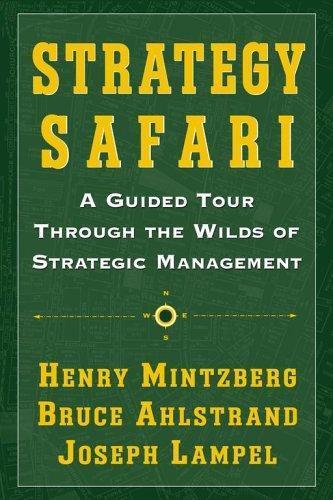 Henry Mintzberg Storch, Bruce Ahlstrand, Joseph Lampel: Strategy safari (2005)