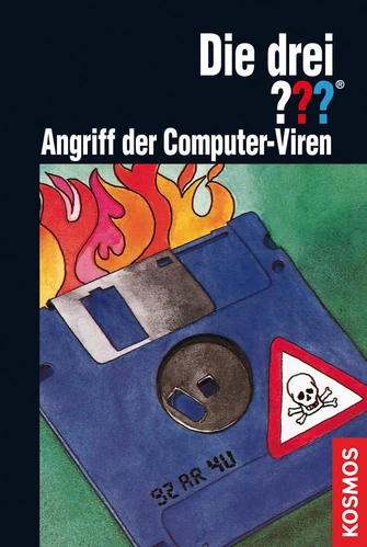 Alfred Hitchcock, G. H. Stone: Die drei Fragezeichen und . . ., Angriff der Computer-Viren (Hardcover, German language, 1992, Franckh-Kosmos Verlag)