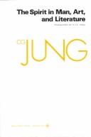 Carl Jung: The spirit in man, art, and literature (1971, Princeton University Press)