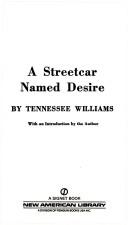 Tennessee Williams: A Streetcar Named Desire (1986, Signet)