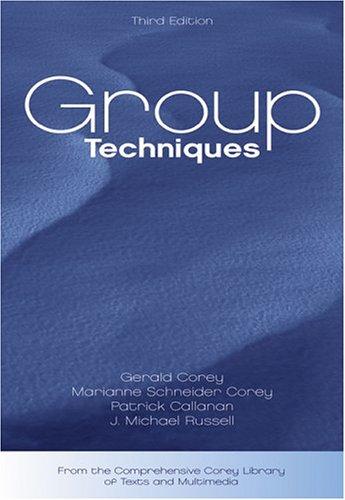 Gerald Corey: Group techniques (2004, Brooks/Cole-Thomson Learning)