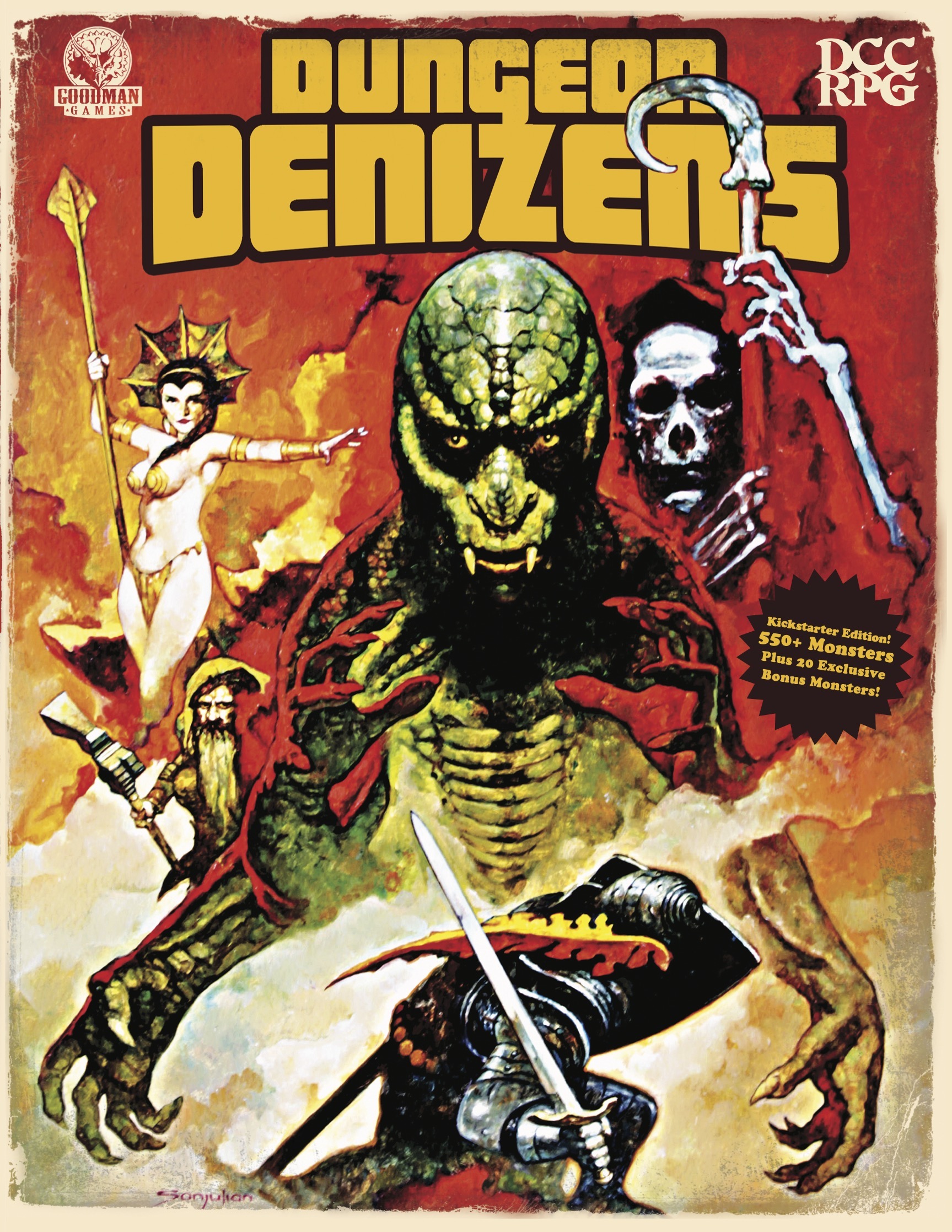Michael Curtis, Chris Doyle, Sanjulian: Dungeon Denizens (2024, Goodman Games)