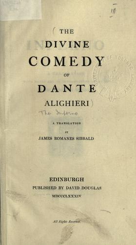 Dante Alighieri: Inferno (1884, Douglas)