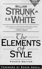 E.B. White, William Strunk, Roger Angell, Charles Osgood: The Elements of Style (Paperback, 2000, National Braille Press, Inc.)