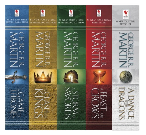 George R. R. Martin: A Game of Thrones 5-Book Boxed Set (2012, Random House)