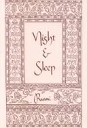 Dzalaladdin Rumi: Night & sleep (1981, Yellow Moon Press)