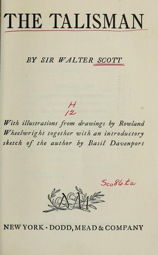 Walter Scott: The talisman (1943, Dodd, Mead & Company)