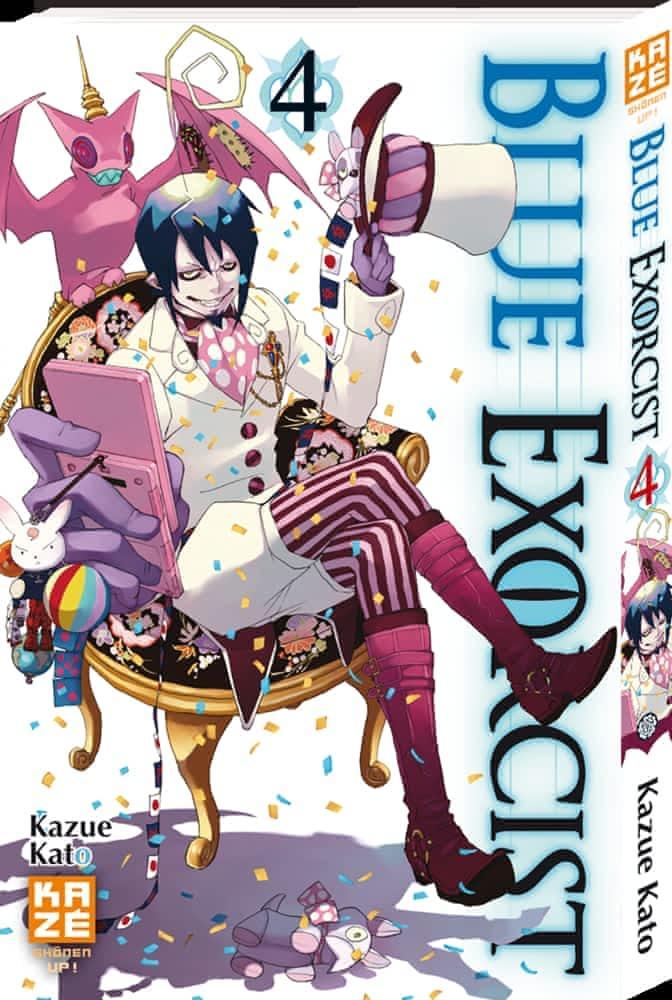 Kazue Kato: Blue exorcist 4 (French language, 2011, Kazé)