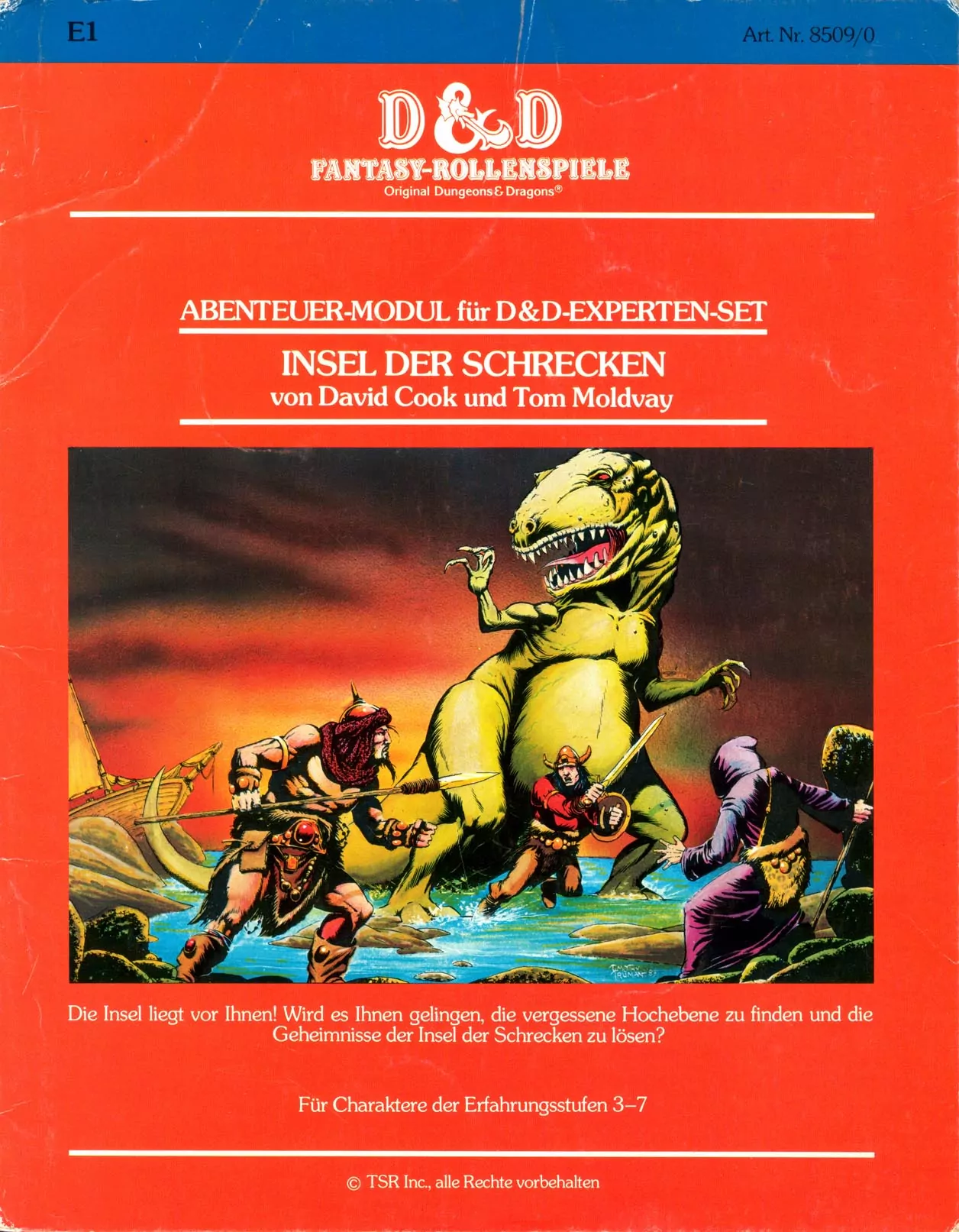 David Cook, Tom Moldvay, Reinhold H. Mai: Insel der Schrecken (Paperback, Deutsch language, Fantasy Spiele Verlags-GmbH)