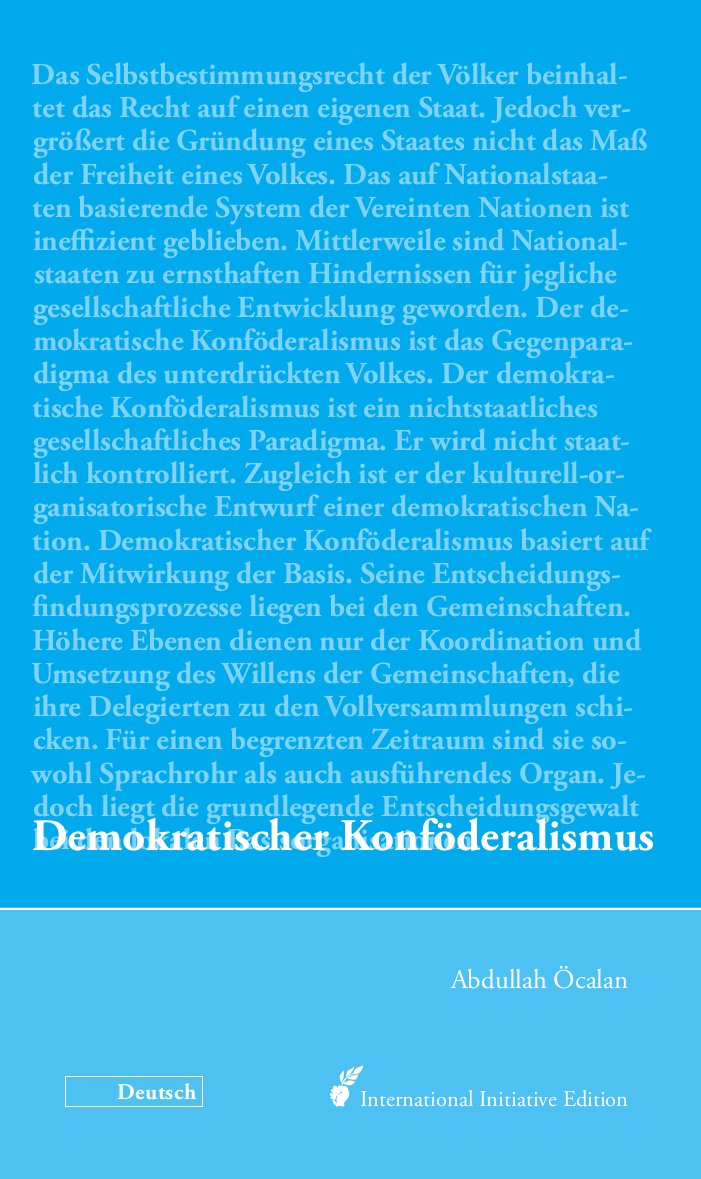 Abdullah Öcalan: Demokratischer Konföderalismus