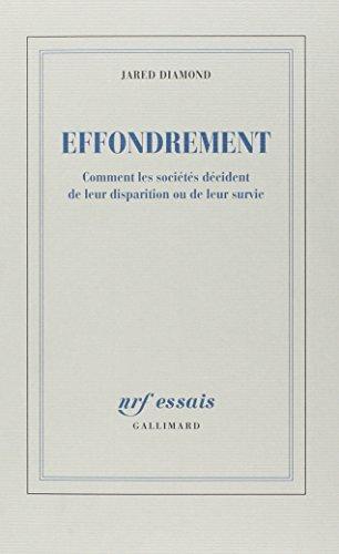 Jared Diamond: Effondrement (French language)