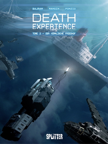 Valérie Mangin, Harald Sachse, Jean-Michel Ponzio, Denis Bajram: Death Experience 2: Der himmlische Friedhof (Hardcover, deutsch language, Splitter)