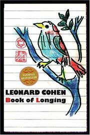 Leonard Cohen: Book of Longing (2007, Ecco)