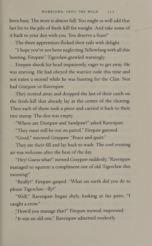 Erin Hunter: Into the wild, and Fire and ice (2008, HarperCollins)