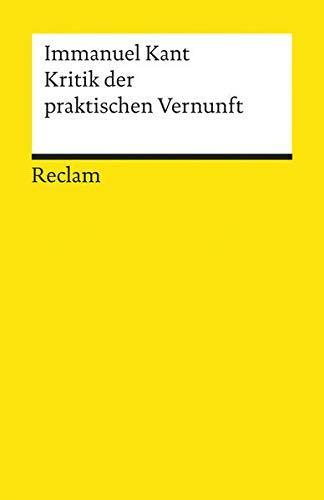 Immanuel Kant: kritik der praktischen vernunft (German language, 1978)