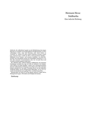 Hermann Hesse, Hermann Hesse: Siddhartha (German language, 2000, Suhrkamp)