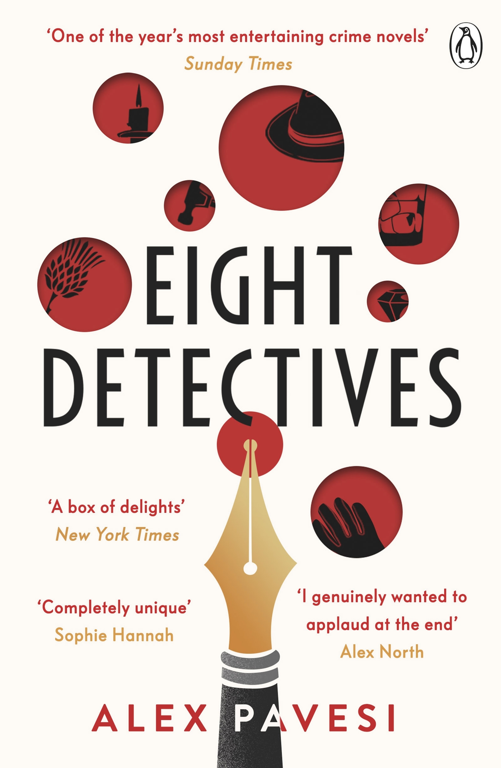 Alex Pavesi: Eight Detectives (2020, Penguin Books, Limited)