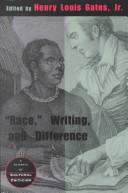 Henry Louis Gates, Jr.: "Race," writing, and difference (Paperback, 1986, University of Chicago Press)
